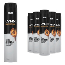Load image into Gallery viewer, Lynx XXL Dark Temptation 72H Sweat Protection Anti-Perspirant Deodorant 6x250ml