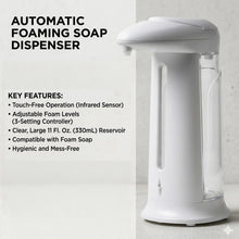 Load image into Gallery viewer, GELCAVE Automatic Foaming Soap Dispenser Freestanding, Motion Sensor, 330ml