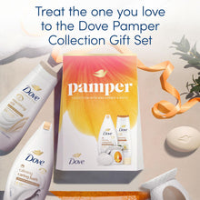 Load image into Gallery viewer, Dove Pamper Collection Gift Set, Body Wash, Bath Soak, Beauty Bar &amp; Wax Burner