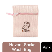 Load image into Gallery viewer, Haven, Socks Wash Bag, Pink