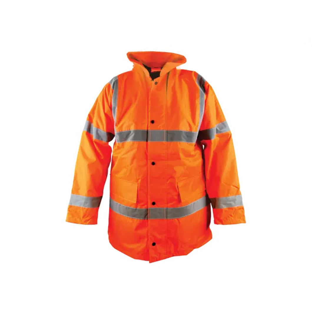 Hi-Vis Orange Motorway Jacket - M (41in)