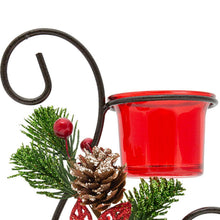 Load image into Gallery viewer, Candle holder  3x22cm Christmas Gifts Red PVC-Box