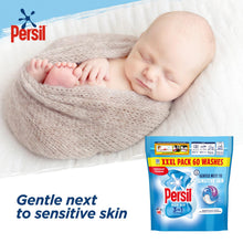 Load image into Gallery viewer, Persil XXXL 3in1 Laundry Washing Capsules Non-Bio w/ Lasting Freshness 60W, 2pk