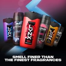 Load image into Gallery viewer, LYNX Fine Fragrance Spray &amp; Wash Gift Set 6 piece, Choose your pack 1,2,3 or 4