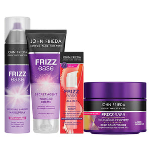 John Frieda Frizz Ease Haircare Range of Hairspray, Creme, Serum & Hair Mask