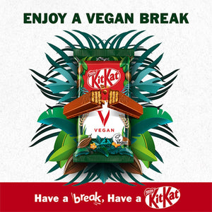 Nestle Chocolate Bar, KitKat Vegan 24x41.5g (2 Pack)