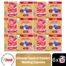 Load image into Gallery viewer, Persil XL Ultimate Washing Capsules Touch of Comfort Stain Removal 38W, 6 Pack
