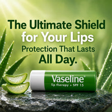 Load image into Gallery viewer, Vaseline Lip Balm Stick Aloe Vera 4g, 8 Pack Lip Therapy Moisturising Lip Care