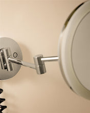 Load image into Gallery viewer, COSMIC Magnifying mirror Light grey Measures 20.1 x 40 x 20.1 cm