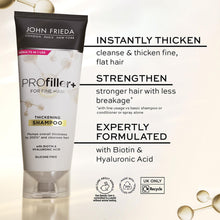 Load image into Gallery viewer, John Frieda Profiller+ Haircare Range- Shampoo, Conditioner, Spray &amp; Super Fluid