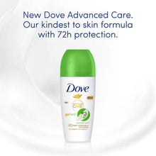 Load image into Gallery viewer, Dove Roll On Deo Go Fresh Cucumber 72H Lasting Women's Anti-Perspirant, 50ml