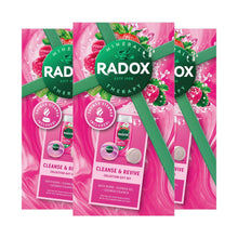 Load image into Gallery viewer, Radox Cleanse &amp; Revive Shower Gel &amp; Bath Bomb Gift Set for Her w/ Shower Steamer