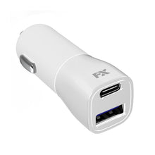 Load image into Gallery viewer, FX Mains Charger Dual USB, USB-A PD20W + USB-A QC3.0 Fast Charger - White