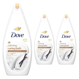 3pk of 720ml Dove Caring Bath Purely Pampering Shea Butter Bath Soak