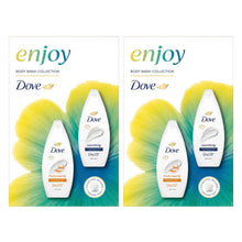 Load image into Gallery viewer, Dove Enjoy Duo Base -Gentle Body Wash &amp; Lotion Pamper Skincare Gift Set