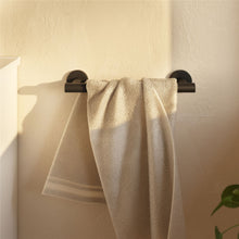 Load image into Gallery viewer, COSMIC Architect Towel Bar | Black | Screw Mount | Circular Design