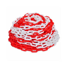 Load image into Gallery viewer, Plastic Chain 8mm x 12.5m Red / White