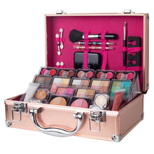 Load image into Gallery viewer, Dawn Till Dusk Make Up Large Storage Vanity Case Set 80pc - Rose Gold