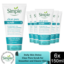 Load image into Gallery viewer, Simple Face Wash Range-Moisturising, Refreshing, Clear Pore Scrub or Glow, 150ml