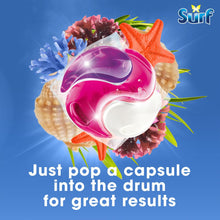 Load image into Gallery viewer, Surf 3 in 1 Laundry Washing Detergent Capsules Deep Sea, 216 Washes