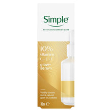 Load image into Gallery viewer, Simple Glow+ Serum 10% Vitamins C+E+F Booster Brightening Skin