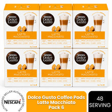 Load image into Gallery viewer, Nescafe Dolce Gusto Coffee Pods Caps Box of 16 Latte Macchiato