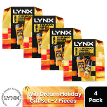 Load image into Gallery viewer, LYNX Sunset Fresh Win Dream Holiday Gift Set, Choose Your Pack Size 1,2,3 or 4