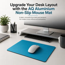 Load image into Gallery viewer, AQ Aluminium Non Slip Mouse matt - Blue