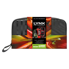 Load image into Gallery viewer, LYNX Fine Fragrance Cherry Spritz Washbag Collection Gift Set 3 piece, Choose Your Pack Size 1,2,3 or 4