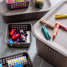 Load image into Gallery viewer, SmartStore Basket Recycled10 StorageBox 6L With Basket PlasticLid, Charcoal