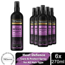 Load image into Gallery viewer, Tresemme Heat Defence Care &amp; Protect Hair Spray for All Hair Types 270ml, 6 Pack