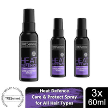 Load image into Gallery viewer, Tresemme Heat Defence Spray Care &amp; Protect Hair Spray for All Hair Types, 3x60ml