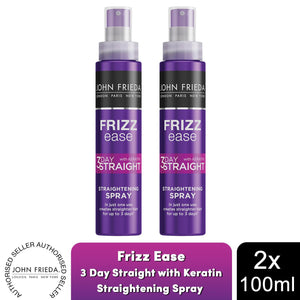 John Frieda Frizz Ease Haircare Range 3Day Straightening Spray & All-In-1 Serum