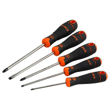 Load image into Gallery viewer, BAHCO 5PC SCREWDRIVER SET SLOT/PZ