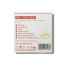 Load image into Gallery viewer, Roam Original Latex Condom - Safer Sex &amp; Contraception Regular Fit, 12 Pack