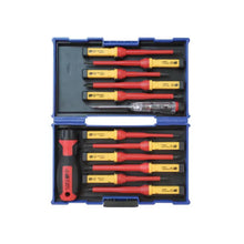 Load image into Gallery viewer, Interchangeable VDE Screwdriver Set, 13 Piece