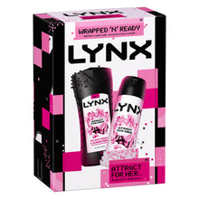 Load image into Gallery viewer, LYNX Attract for Her Duo Gift Set 2 piece, Choose Your Pack Size 1,2,3 or 4