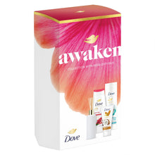 Load image into Gallery viewer, Dove Awaken Collection Gift Set with Bodywash, Lotion, Handcream &amp; Diffuser