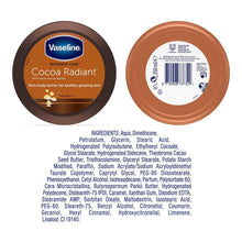 Load image into Gallery viewer, Vaseline Intensive Care Cocoa Radiant Body Butter 250ml Cocoa Shea Dry Skin, 4Pk