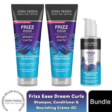 Load image into Gallery viewer, John Frieda Dream Curls Haircare Range of Shampoo, Conditioner &amp; Defining Creme
