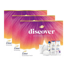 Load image into Gallery viewer, Dove Discover Selection+Beauty Gift Set Nourishing Bodywash, APA &amp; Shea Soap