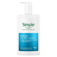 Load image into Gallery viewer, 3x Simple Facial Cleanser Purify, Repair, Hydrate, Age Resist, Smooth+ Gel,240ml