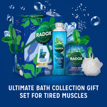 Load image into Gallery viewer, Radox Ultimate Bath Collection 2 Pieces Gift Set for Her with Shower Puff