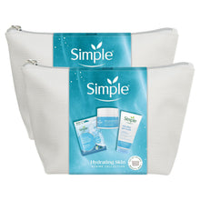 Load image into Gallery viewer, Simple Hydrating Skin Regime Gift Set - Sheet Mask, Facial Gel Wash &amp; Quench Cream