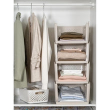 Load image into Gallery viewer, SmartStore Essence Large 11.4L Storage Basket, 3 Pack Organiser Bins, Off White