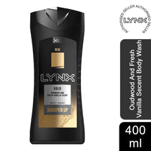 Load image into Gallery viewer, 3pk Each Bundle of Lynx Gold Body wash 400ml &amp; Anti Marks Antiperspirant 250ml