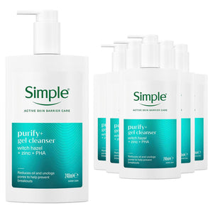 Simple Face Wash Cleanser Purify, Repair, Hydrate, Age Resist, Smooth+ Gel,240ml