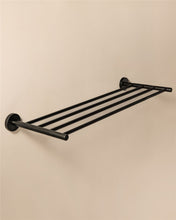 Load image into Gallery viewer, COSMIC Towel Rail Matte Black, Screw Mount, 60x7.1x5 cm