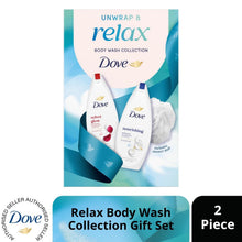 Load image into Gallery viewer, DOVE Relax Body Wash Collection Gift Set 2 piece, Choose your pack 1,2,3 or 4