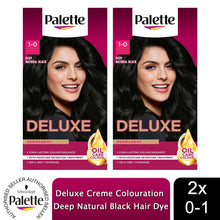 Load image into Gallery viewer, Palette Hair Dye Deep Black, Blue-Black, Blonde, Brown, Chocolate,Golden Chesnut